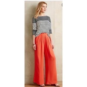 ANTHROPOLOGIE | Harlyn Sabie Wide Leg Pants Flowy